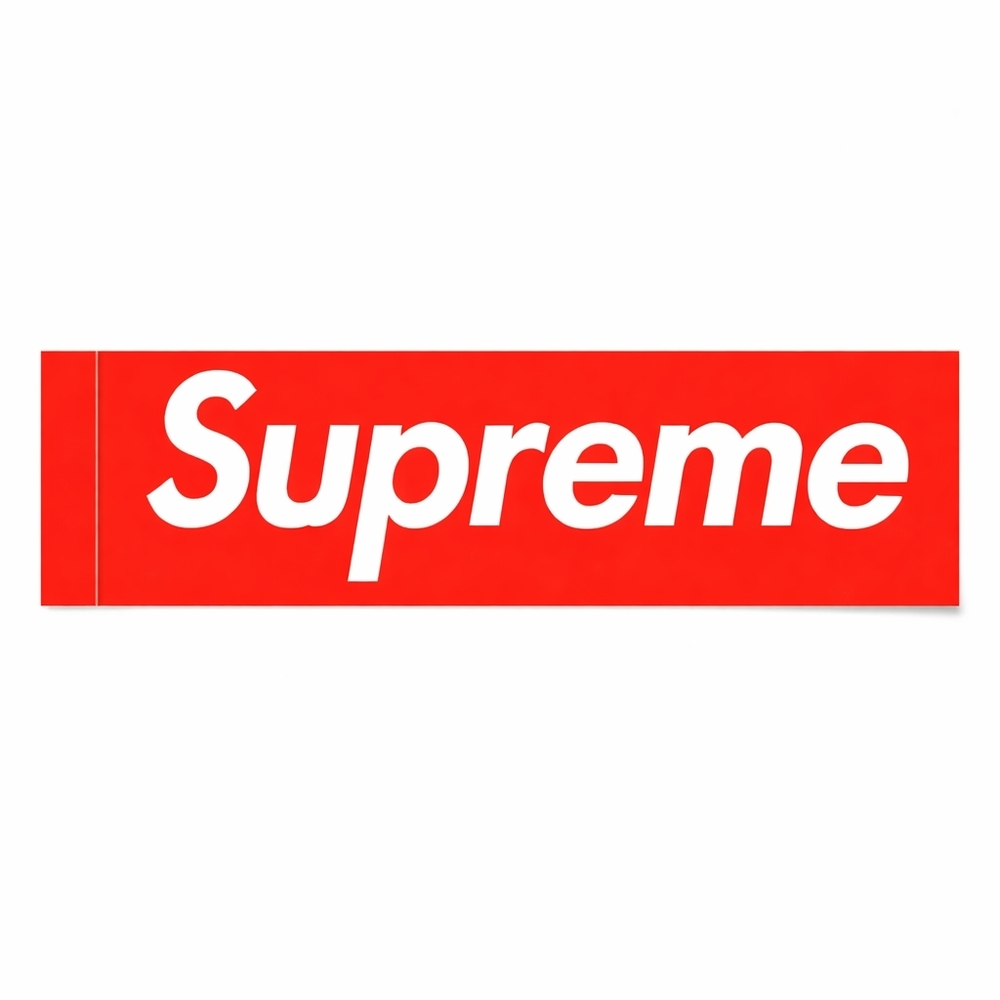 Supreme Red Logo Sticker - Picture 1 of 2